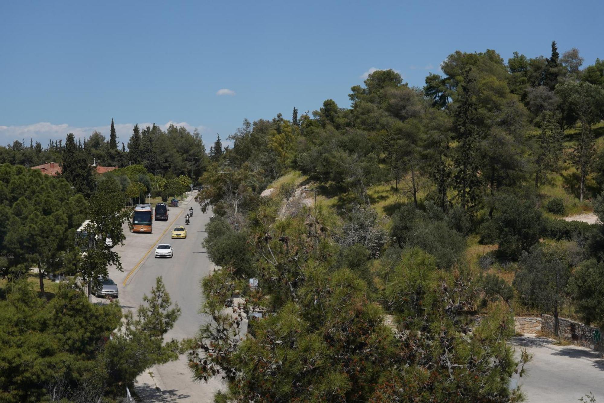 Hill View Apartment Near Acropolis Aten Exteriör bild