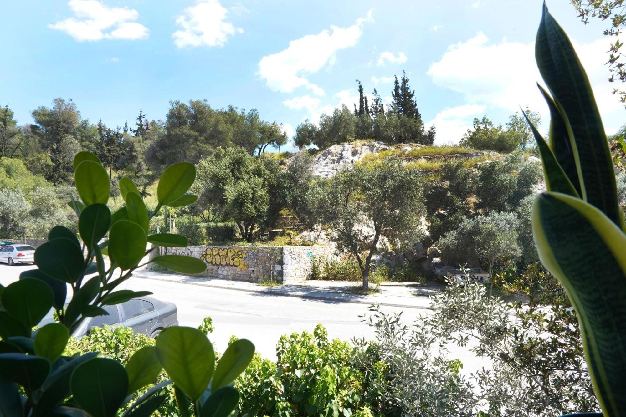 Hill View Apartment Near Acropolis Aten Exteriör bild